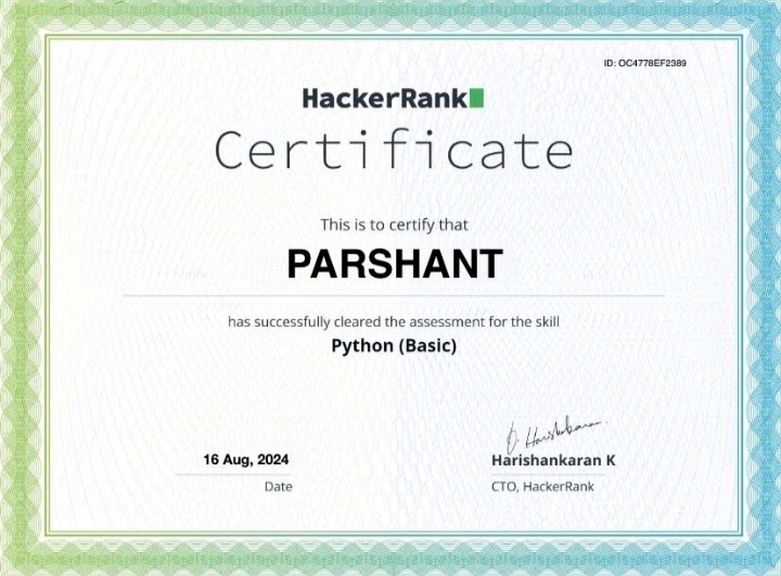 Certificate 4